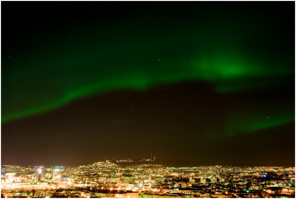 Aurora Borealis in Oslo ( creative commons)